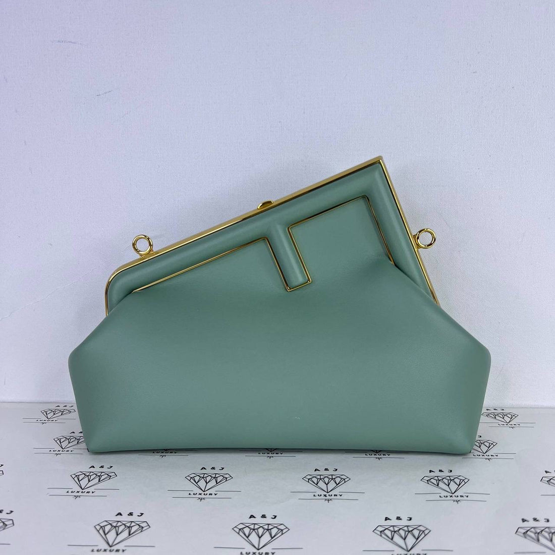[PRE LOVED] Fendi First in Mint Green GHW
