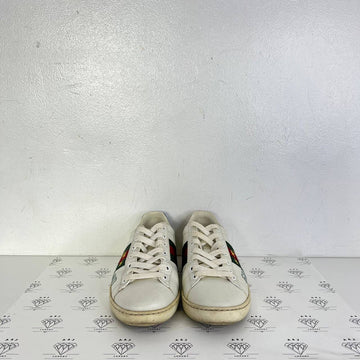 [PRE LOVED] Gucci Band Ace Sneakers in White Size 36EU