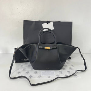 [BRAND NEW] DeMellier The Midi New York in Black Small Grained Leather GHW