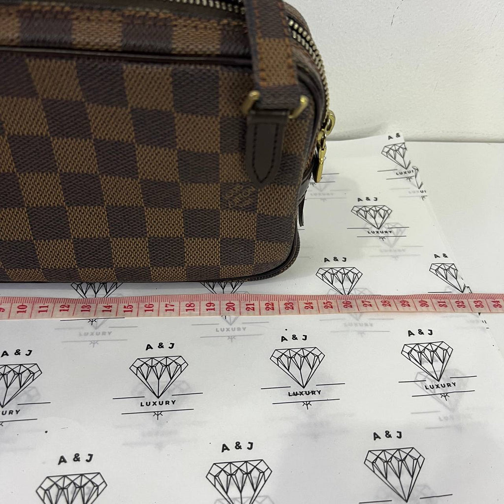 [PRE LOVED] Louis Vuitton Marly Bandouliere in Damier Ebene Canvass (DU0084)