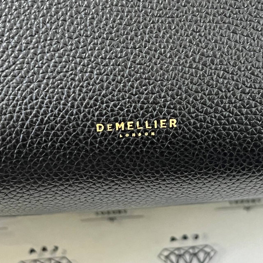 [BRAND NEW] DeMellier The Midi New York in Black Small Grained Leather GHW