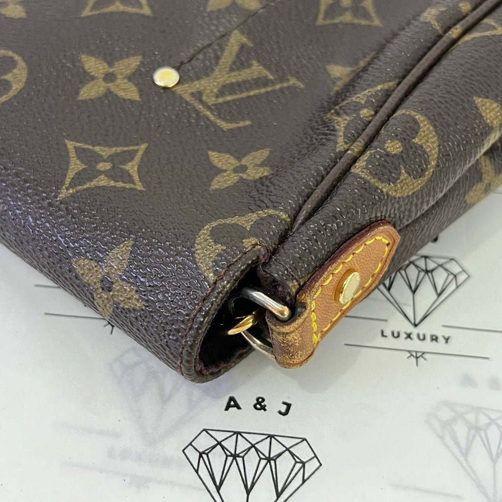 [PRE LOVED] Louis Vuitton Favorite MM in Monogram Canvass (DU2165)