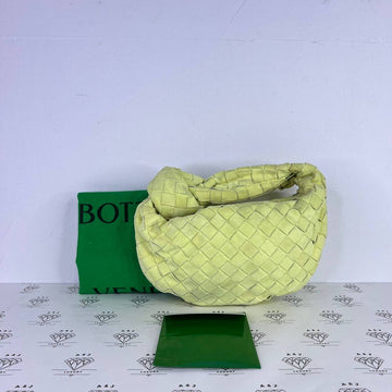 [PRE LOVED] Bottega Veneta Mini Jodie in Yellow Suede GHW