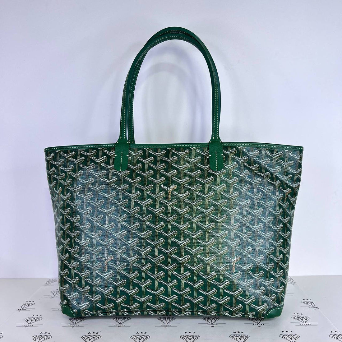 [PRE LOVED] Goyard Artois PM in Green (2024)