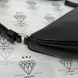 [PRE LOVED] Prada 1NQ043 Triangle Shoulder Bag in Black Grace Lux Leather SHW