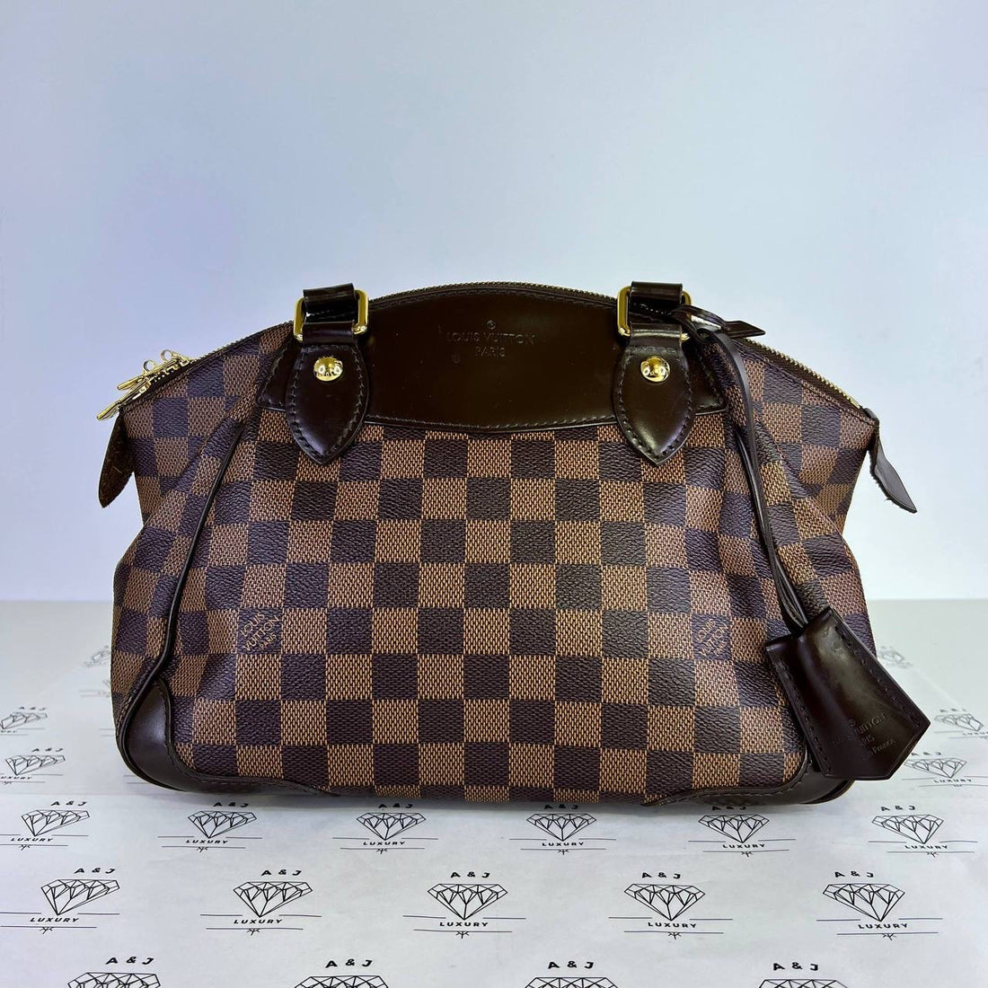 [PRE LOVED] Louis Vuitton Verona PM in Damier Ebene Canvass (DU4120)