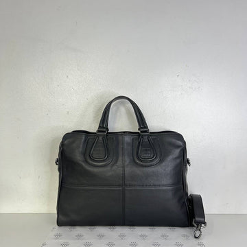 [PRE LOVED] Givenchy Nightingale Zipped Briefcase in Black