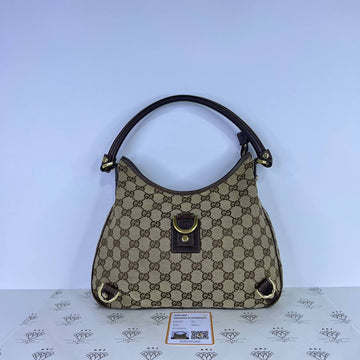 [PRE LOVED] Gucci Abbey Hobo Bag in Brown GHW