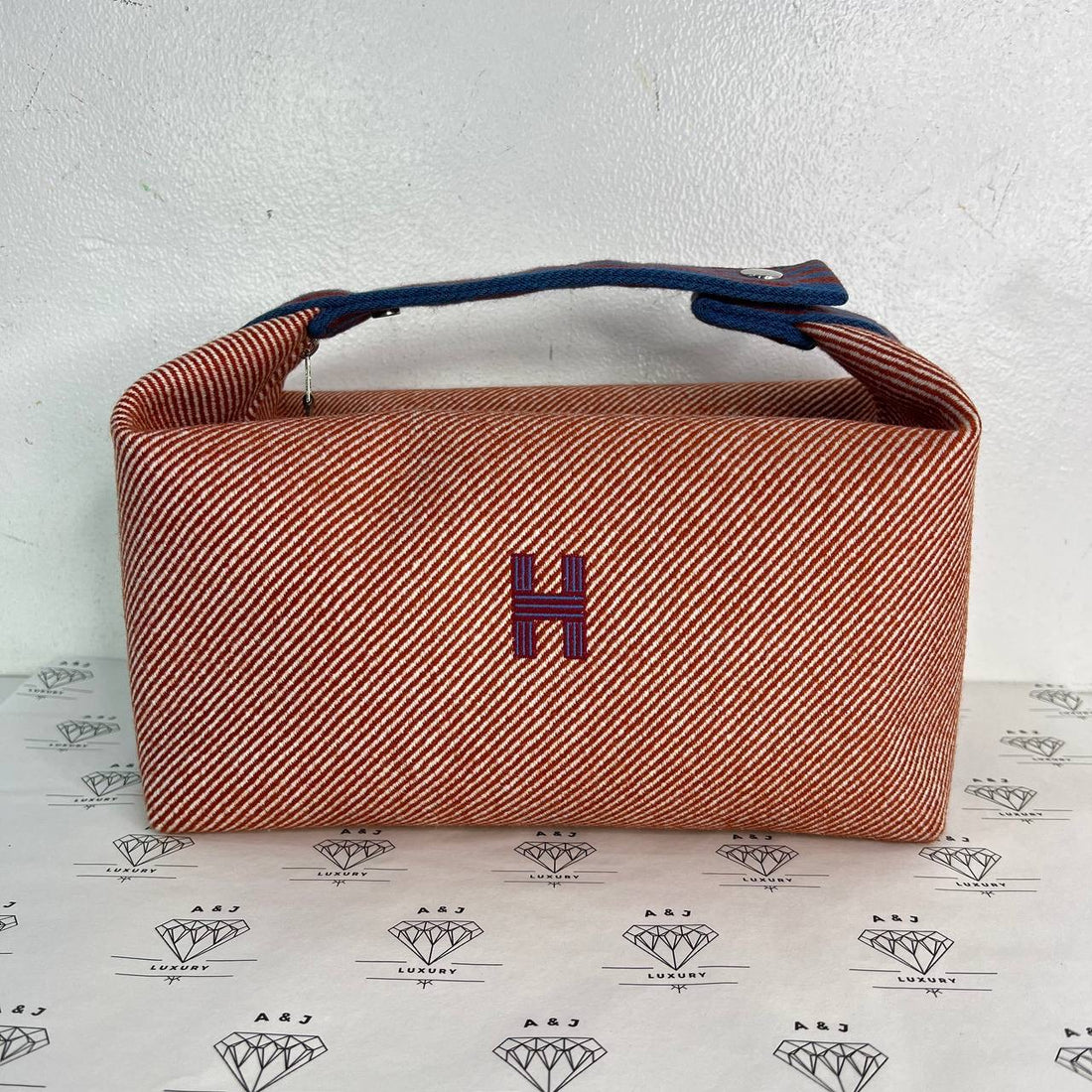 [PRE LOVED] Hermes Bride A Brac GM in Red/Blue