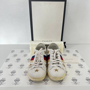 [PRE LOVED] Gucci Ace Sneakers Bees and Stars in Size 37EU