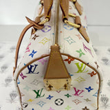 [PRE LOVED] Louis Vuitton Murakami Speedy 30 Multicolore in White (SP0076)