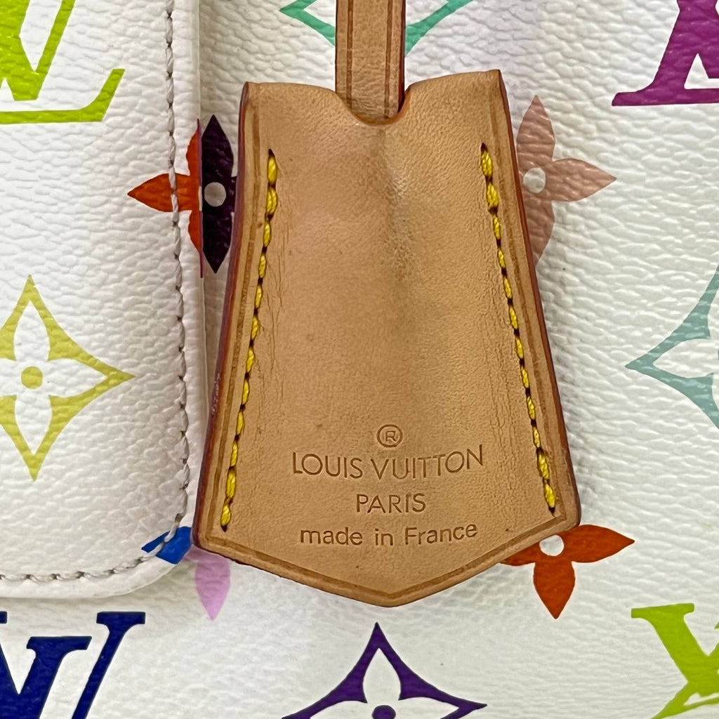 [PRE LOVED] Louis Vuitton Murakami Speedy 30 Multicolore in White (SP0076)