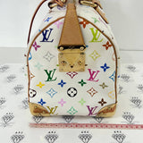 [PRE LOVED] Louis Vuitton Murakami Speedy 30 Multicolore in White (SP0076)