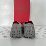 [PRE LOVED] Tod's x Ferrari Men's Loafers in Gray Suede Size 11