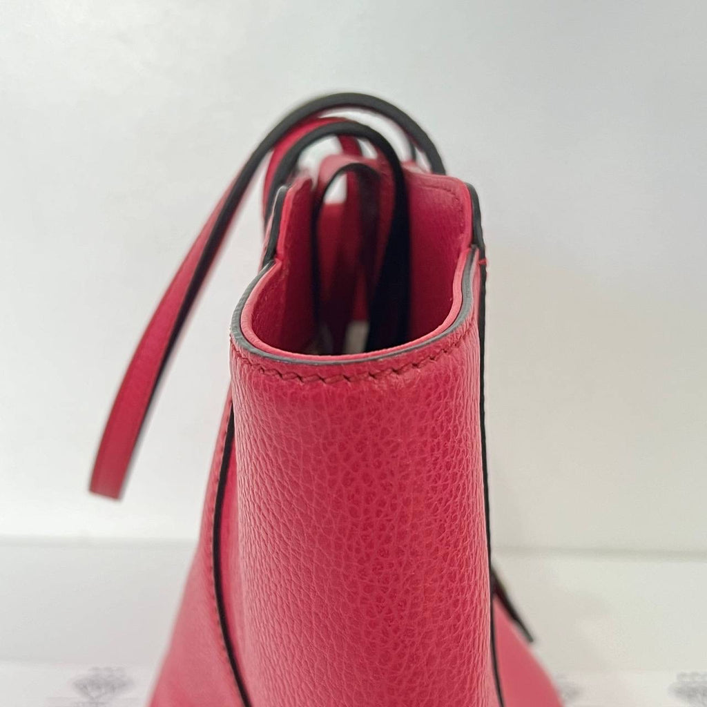 [PRE LOVED] Gucci Small Swing Tote in Magenta GHW