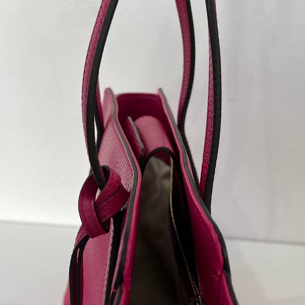 [PRE LOVED] Gucci Small Swing Tote in Magenta GHW