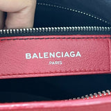 [PRE LOVED] Balenciaga Town Metallic Edge Bag in Red SHW