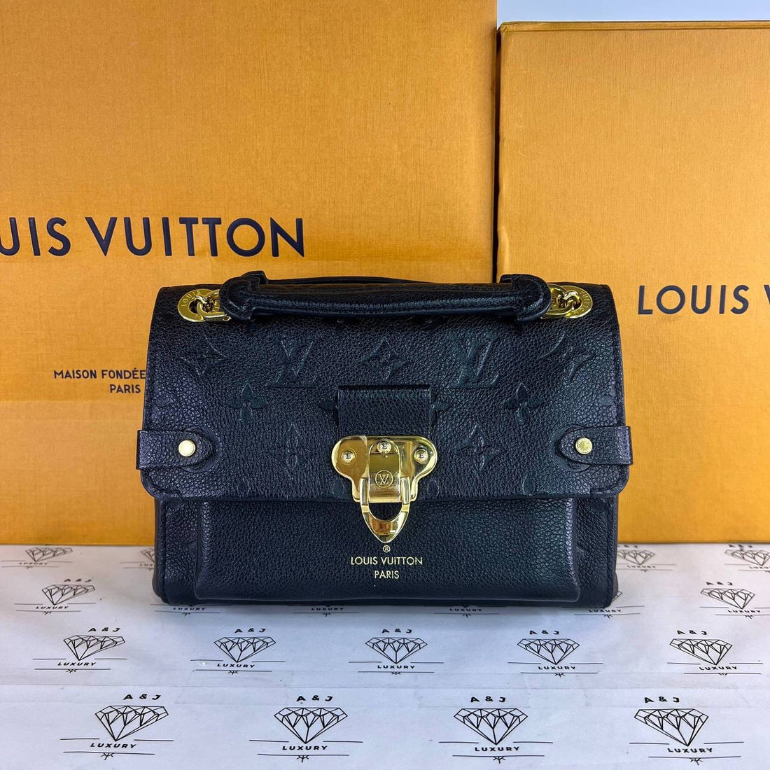 [PRE LOVED] Louis Vuitton Vavin BB in Black Empreinte Leather GHW (microchipped)