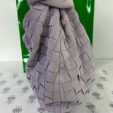 [PRE LOVED] Bottega Veneta Teen Jodie in Lilac Suede Leather GHW