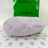 [PRE LOVED] Bottega Veneta Teen Jodie in Lilac Suede Leather GHW