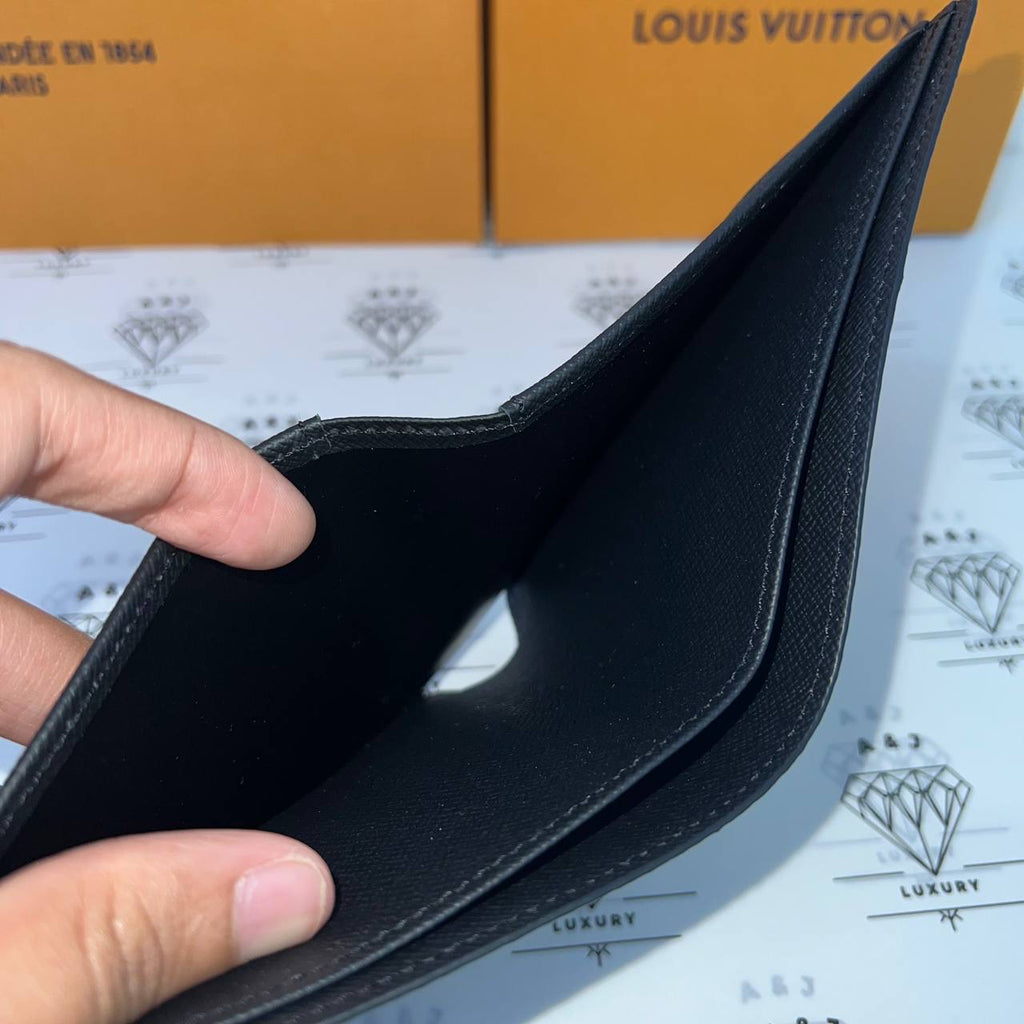 [BRAND NEW] Louis Vuitton Multiple Wallet in Monogram Eclipse Canvass (microchipped)