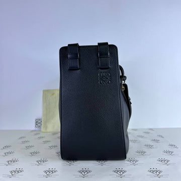[PRE LOVED] Loewe Small Hammock in Black Calfskin Leather SHW