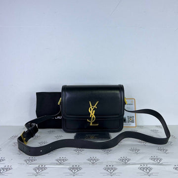 [PRE LOVED] YSL Solferino Box Crossbody in Black GHW