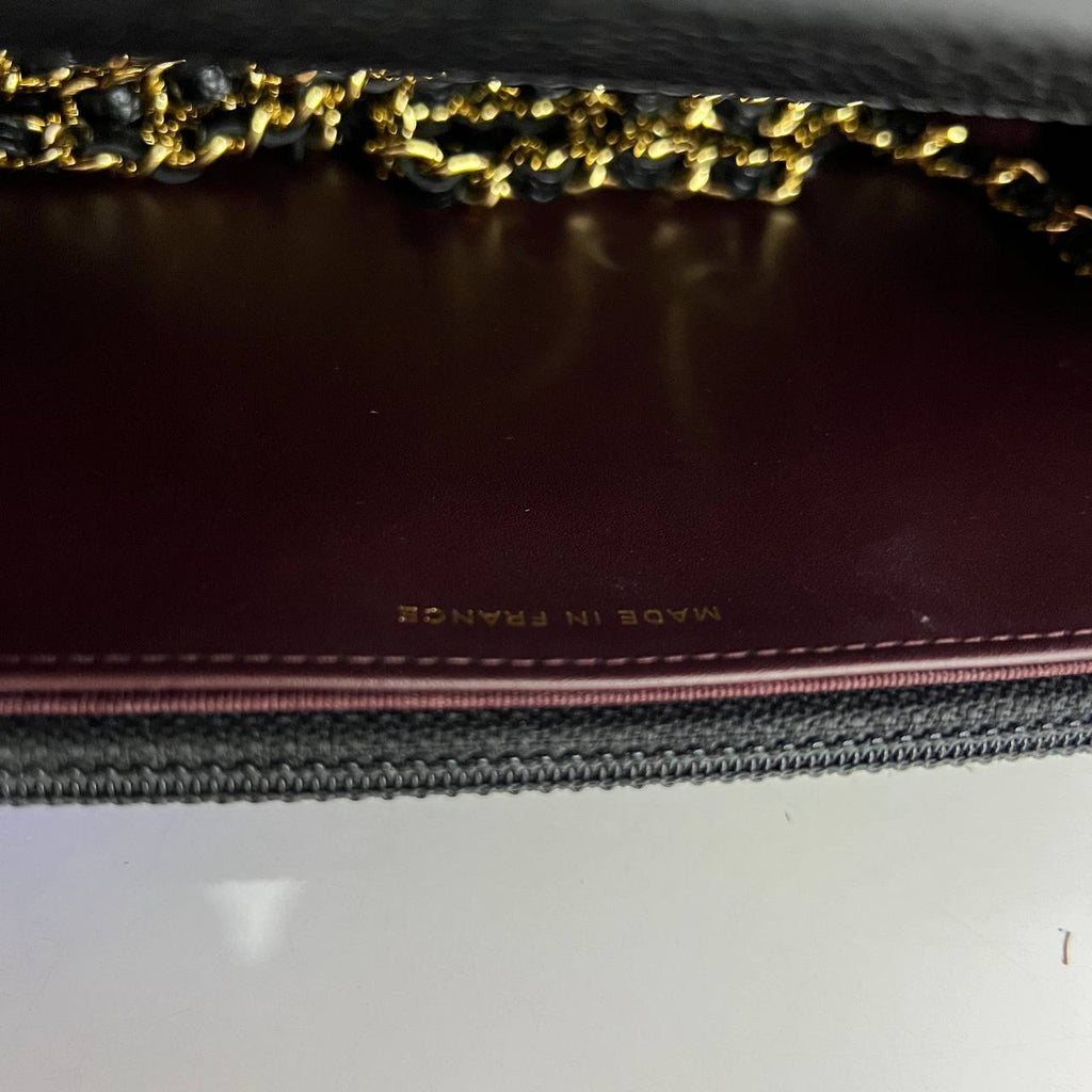 [PRE LOVED] Classic Wallet on Chain in Black Caviar GHW (Series 23) Classic Wallet on Chain in Black Caviar GHW (Series 23)