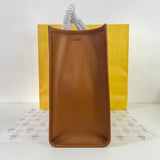 [BRAND NEW] Fendi Sunshine Tote in Brown Calfskin Leather