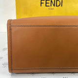 [BRAND NEW] Fendi Sunshine Tote in Brown Calfskin Leather