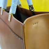 [BRAND NEW] Fendi Sunshine Tote in Brown Calfskin Leather