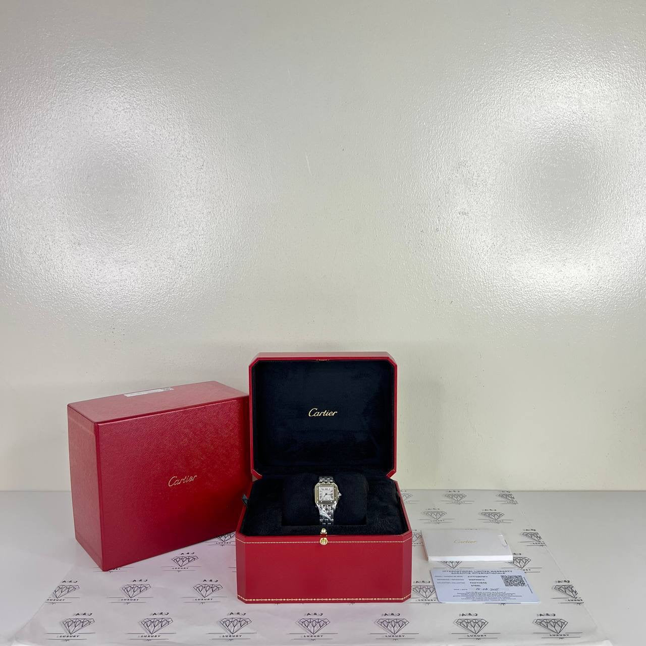 [BRAND NEW] Cartier Small Panthere in Steel (2025)