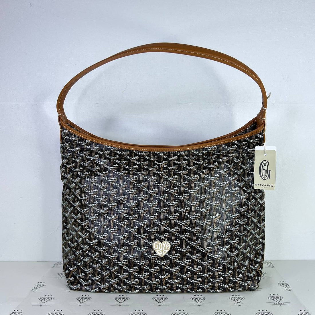 [PRE LOVED] Goyard Boheme with Heart in Tan (2024)