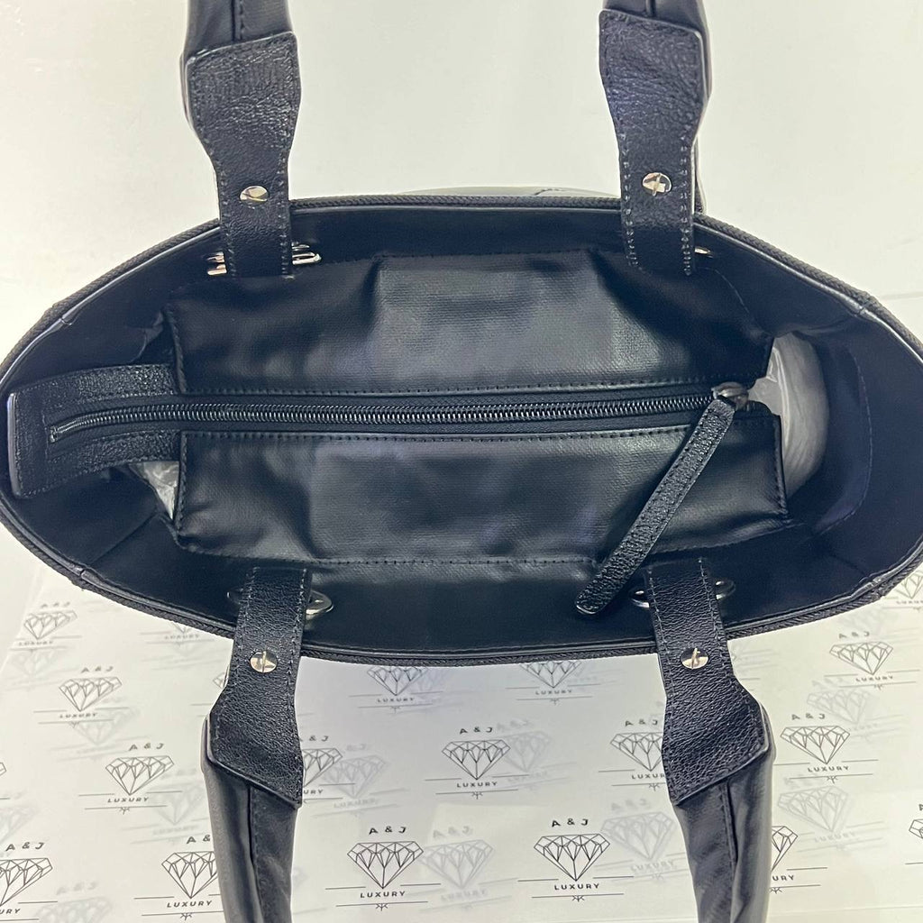 [PRE LOVED] Chanel Biarritz PM in Black Lambskin Leather SHW (Series 12)