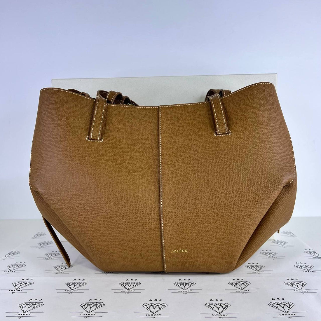 [PRE LOVED] Polene Mini Cyme in Camel