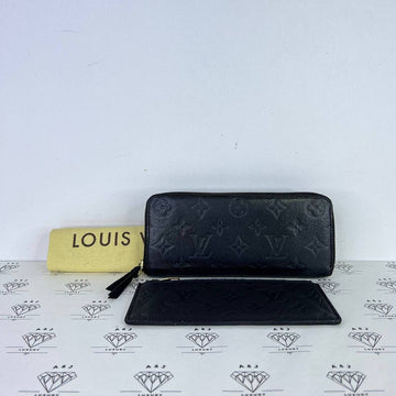 [PRE LOVED] Louis Vuitton Clemence Wallet in Black Empreinte Leather (SP1185)