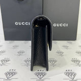 [PRE LOVED] Gucci Interlocking Wallet on Chain in Black