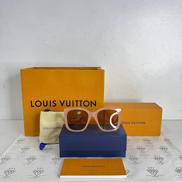[PRE LOVED] Louis Vuitton My Monogram Cateye Sunglasses in Light Pink