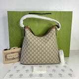 [PRE LOVED] Hermes Bride A Brac PM in Beige/Orange Canvass Material