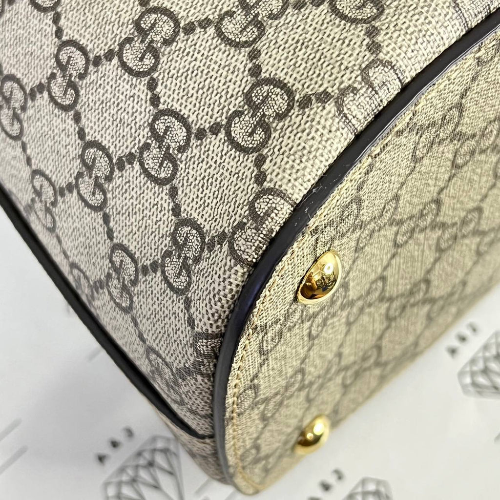[PRE LOVED] Hermes Bride A Brac PM in Beige/Orange Canvass Material