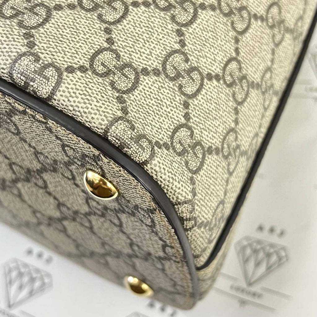 [PRE LOVED] Hermes Bride A Brac PM in Beige/Orange Canvass Material