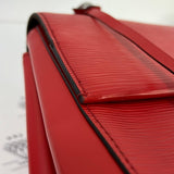 [PRE LOVED] Louis Vuitton Clunny MM in Red Epi Leather SHW (CA1116)