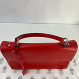 [PRE LOVED] Louis Vuitton Clunny MM in Red Epi Leather SHW (CA1116)