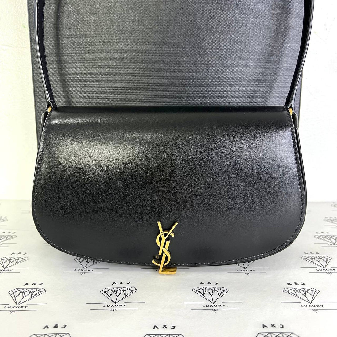 [PRE LOVED] YSL Mini Voltaire in Black GHW