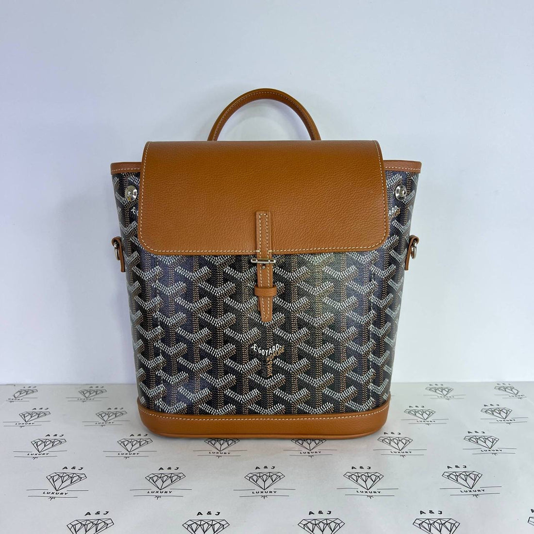 [PRE LOVED] Goyard Mini Alpin Backpack in Tan (2025)