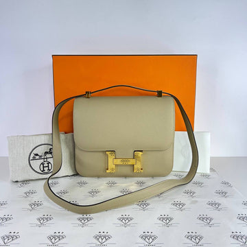 [PRE LOVED] Hermes Constance 24 in Trench Epsom Leather RGHW (Stamp A - 2017)