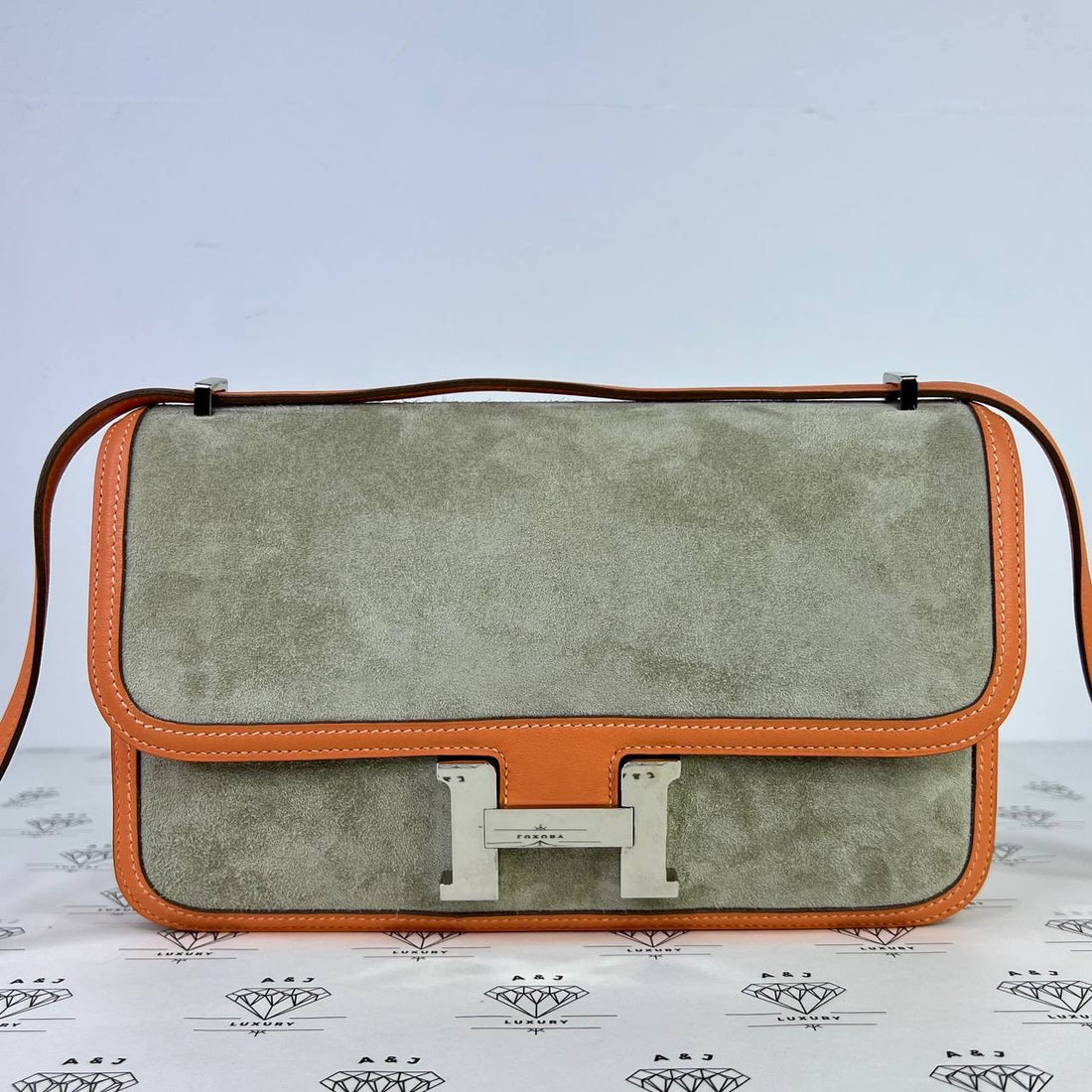 [PRE LOVED] Hermes Constance Elan in Doublis/Swift PHW (Stamp Q Square - 2013)