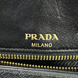 [PRE LOVED] Prada 1BD193 Saffiano Flap Shoulder Bag in Black GHW