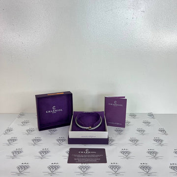 [PRE LOVED] Charriol Celtic Bangle in Medium Steel RGHW