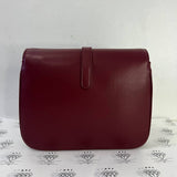 [PRE LOVED] Celine Medium Tabou in Carmin Smooth Calfskin Leather GHW